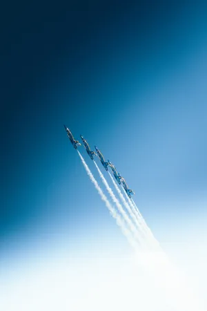 4k Ultra Hd Phone Jet Planes Blue Sky Wallpaper