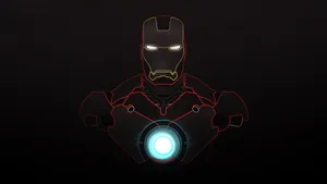 4k Vector Iron Man Wallpaper