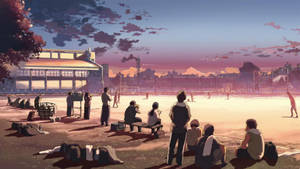 5 Centimeters Per Second School Life Wallpaper