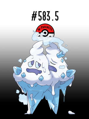 #583.5 Vanilluxe Pokemon Wallpaper