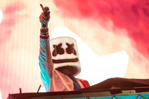 5k Hd Marshmello Wallpaper