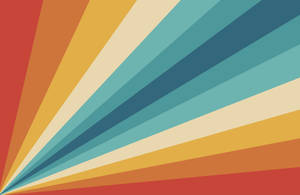 70s Multicolor Retro Stripes Wallpaper