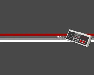 80s Retro Arcade Grey Wallpaper