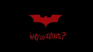 8k Ultra Hd Batman Why So Serious Wallpaper