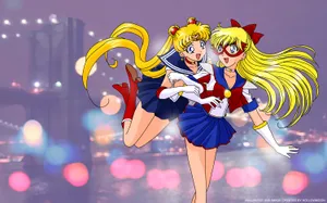 90s Anime Sailor Moon Wallpaper