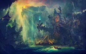 A 19th Century Realism Painting Wallpaper