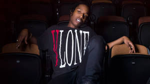 A$ap Rocky Modeling Vlone Wallpaper