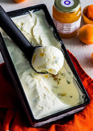 A Balanced Plate Filled With The Nutty Flavor Of Blue Cheese Wallpaper