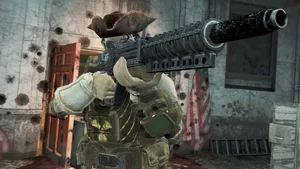 A Band Of Iconic Fallout Characters Ready To Embark On A Thrilling Adventure In The Wasteland Wallpaper