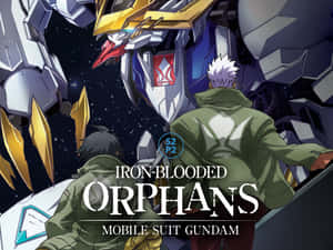 A Battle-worn Gundam For Iron-blooded Orphans Wallpaper