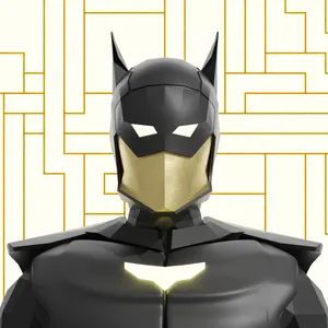 A Batwing Soaring Through The Night Sky Wallpaper