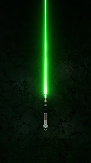 A Beam Of Hope And Power - The Jedi Lightsaber Wallpaper