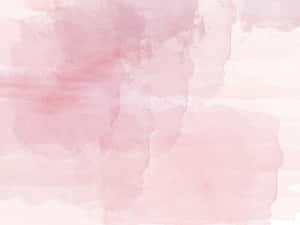 A Beautiful Abstract Pink Watercolor Illustration Wallpaper