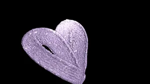 A Beautiful Background Of Purple Glitter Wallpaper