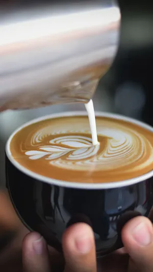 A Beautiful Cold Winter Evening In A Mountain Town Wallpaper