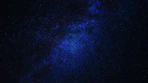 A Beautiful Dark Blue Star Wallpaper