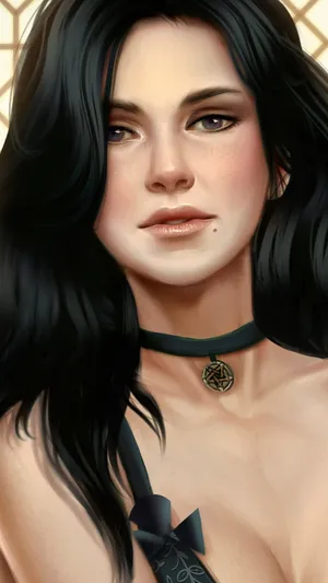 A Beautiful Girl With A Big Smile On Her Face. Wallpaper