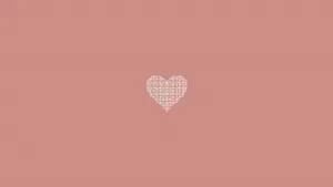 A Beautiful Heart Shaped Landscape Wallpaper