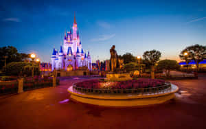 A Beautiful Landscape From Disney Parks. Wallpaper