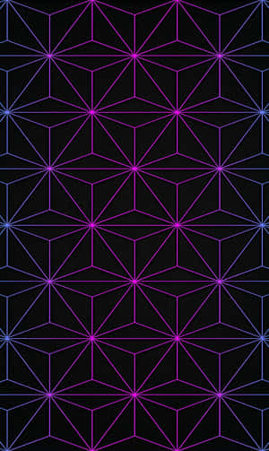 A Beautiful Night's Sky With A Crescent Moon And Stars Wallpaper