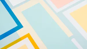 A Beautiful Orange And Pink Sky At Sunset Wallpaper