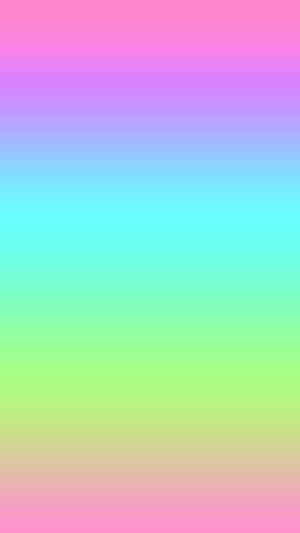 A Beautiful Pastel Rainbow Adorns This Sleek Iphone Wallpaper