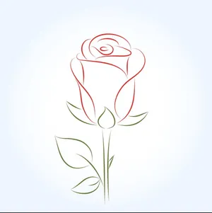 A Beautiful Red Rose Symbolizing Love And Romance Wallpaper