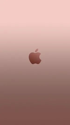 A Beautiful Rose Gold Iphone 6s Wallpaper