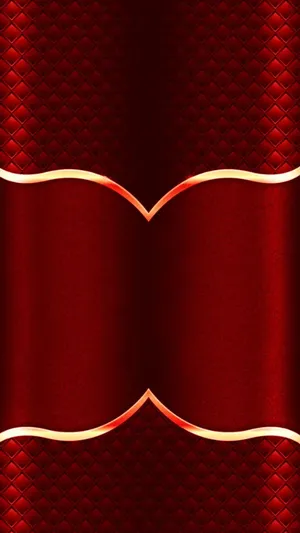 A Beautiful Sight, Reflecting Off Miles Of Bright Red And Gold Wallpaper