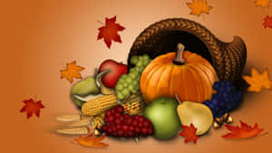 A Beautiful Thanksgiving Table Wallpaper