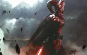 A Beautiful Twi'lek In Her Colorful Traditional Costume. Wallpaper