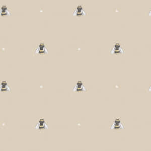 A Beautiful Vintage Bee Wallpaper