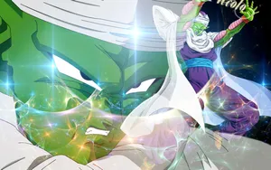 A Beautifully Detailed Scenic View Of The Planet Namek Wallpaper