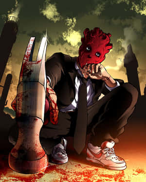 A Bird's Eye View Of The Great Caiman And His World Wallpaper