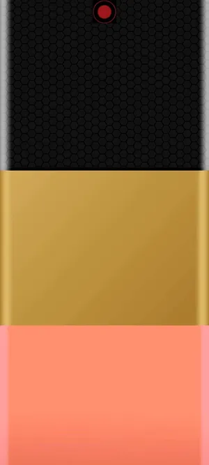 A Black And Gold Phone Case With A Gold And Black Background Wallpaper