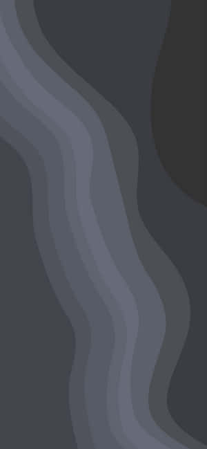 A Black And Gray Wave With A Dark Background Wallpaper