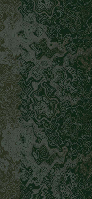 A Black And Green Wallpaper With Swirls Wallpaper