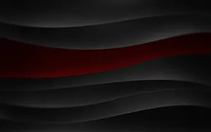 A Black And Red Abstract Wallpaper With Wavy Lines Wallpaper