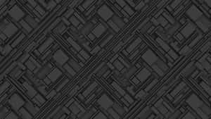 A Black And White Geometric Pattern Wallpaper Wallpaper