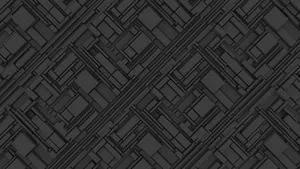 A Black And White Geometric Pattern Wallpaper Wallpaper