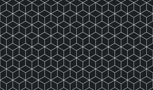 A Black And White Geometric Pattern Wallpaper