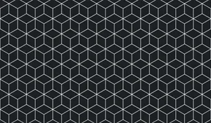 A Black And White Geometric Pattern Wallpaper