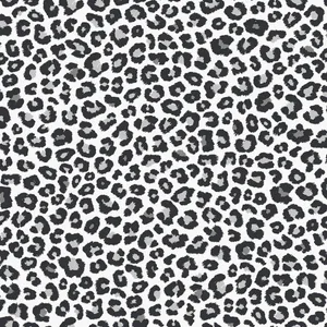 A Black And White Leopard Print Pattern Wallpaper