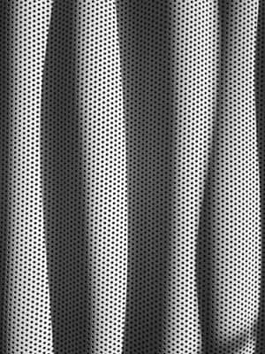 A Black And White Photo Of A Metal Mesh Wallpaper