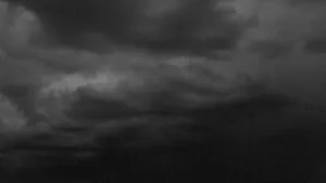 A Black And White Photo Of A Stormy Sky Wallpaper