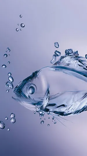 A Black And White Picture Of An Abstract Flower Wallpaper