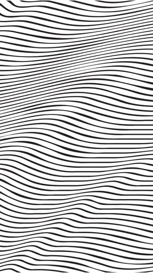 A Black And White Wavy Pattern Wallpaper