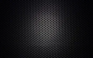 A Black Background With A Metal Grille Wallpaper
