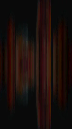 A Black Background With Colorful Lines Wallpaper