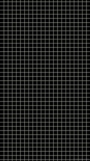 A Black Grid With White Lines On It Wallpaper